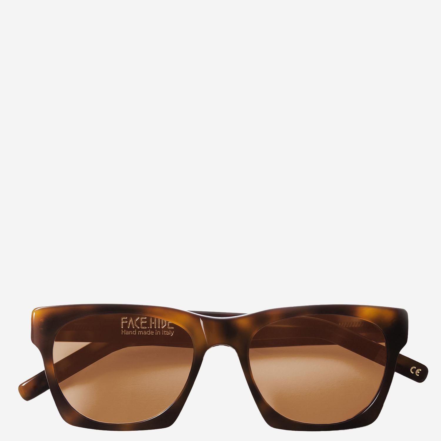 OCCHIALI DA SOLE CON LOGO NUMERO0 INCENSO FACE HIDE 