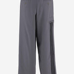 PANTALONI IN NYLON STRETCH CON LOGO KS1345 GREYFIVE ADIDAS X SONG FOR THE MUTE 