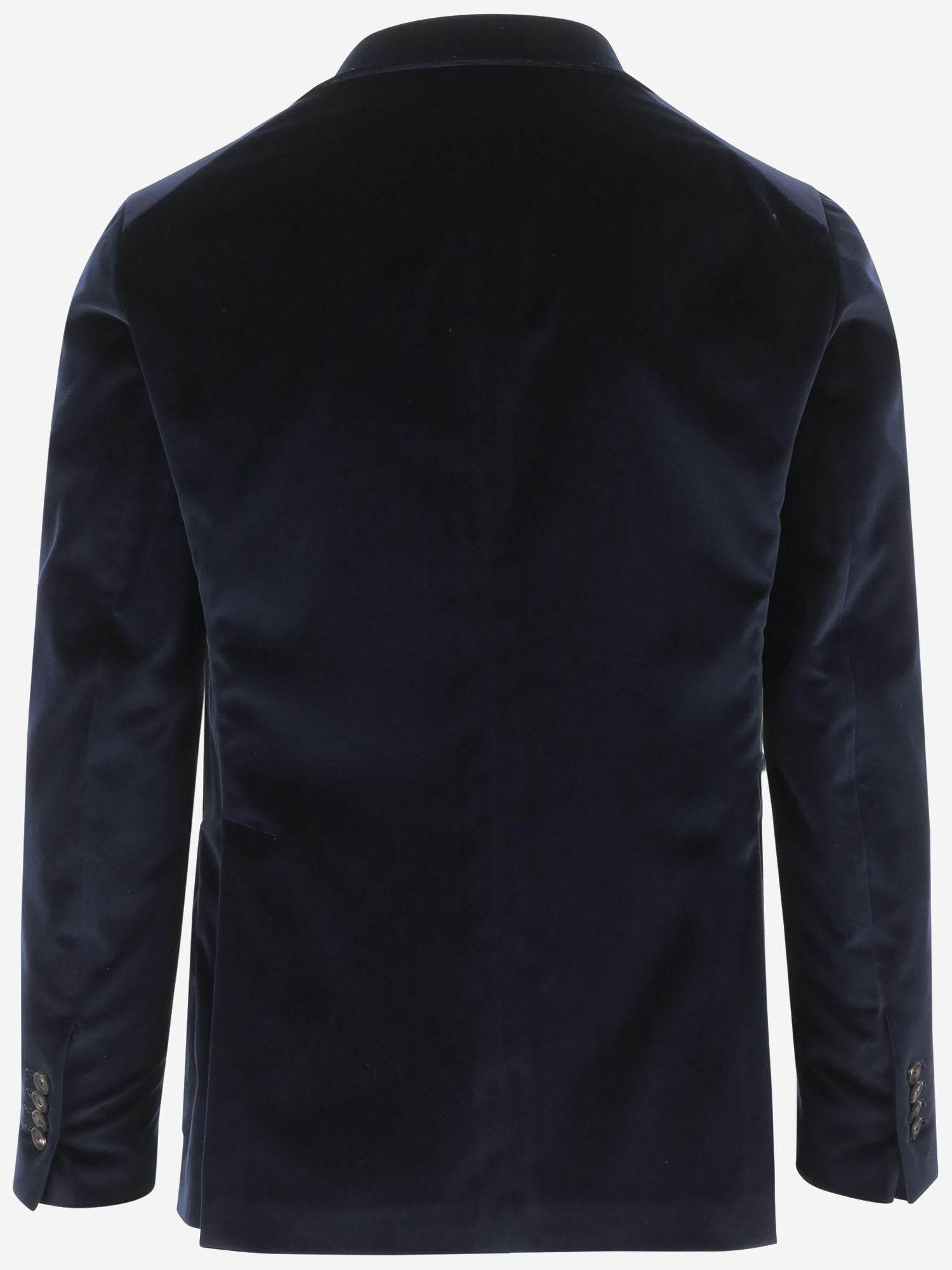 GIACCA MONOPETTO IN COTONE STRETCH 1SMC26K 800020B1198 TAGLIATORE 