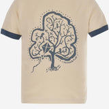 T-SHIRT Esplanade Ringer IN COTONE CON STAMPA K3062S25 438 MISHA & PUFF KIDS 