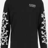 FELPA IN COTONE CON STAMPA E LOGO AMJYTE 1076Black AMIRI 