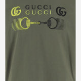 T-SHIRT IN COTONE CON LOGO 796395 XJHC93254 GUCCI 