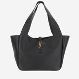BORSA LE 5 À 7 BEA IN MORBIDA PELLE DI DAINO 763435 AADUU1000 SAINT LAURENT 