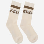 CALZINI IN COTONE CON LOGO 1026209 EGGSHELL BIRKENSTOCK 