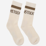 CALZINI IN COTONE CON LOGO 1026209 EGGSHELL BIRKENSTOCK 