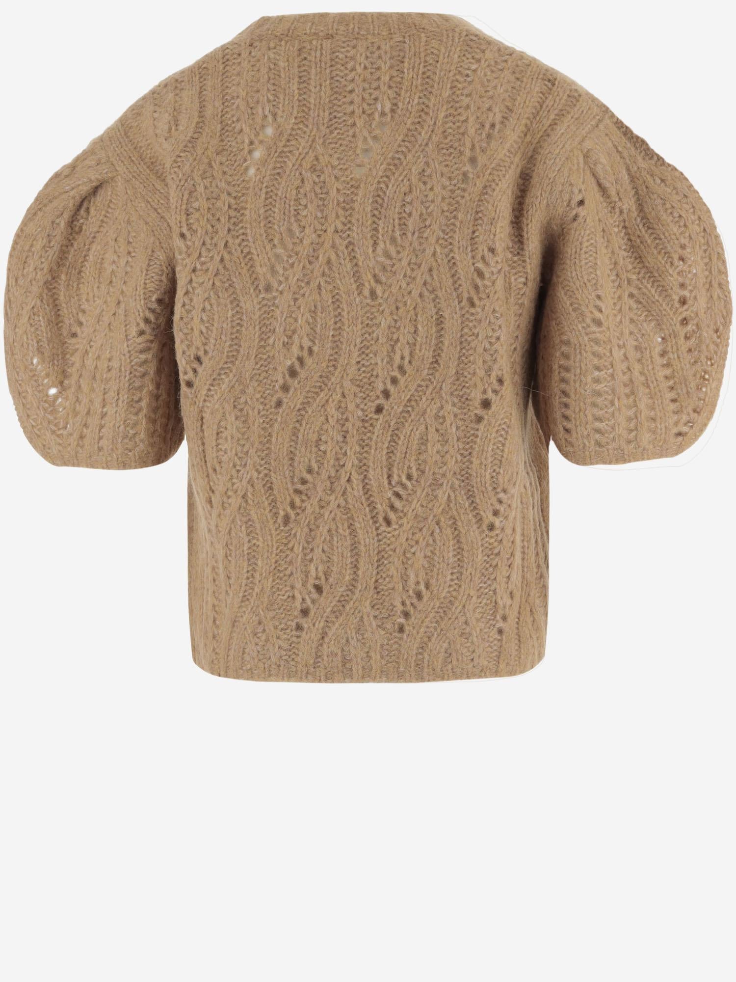 MAGLIONE IN MISTO LANA CON MANICHE VOLUMINOSE 21468 509 THE.GARMENT 