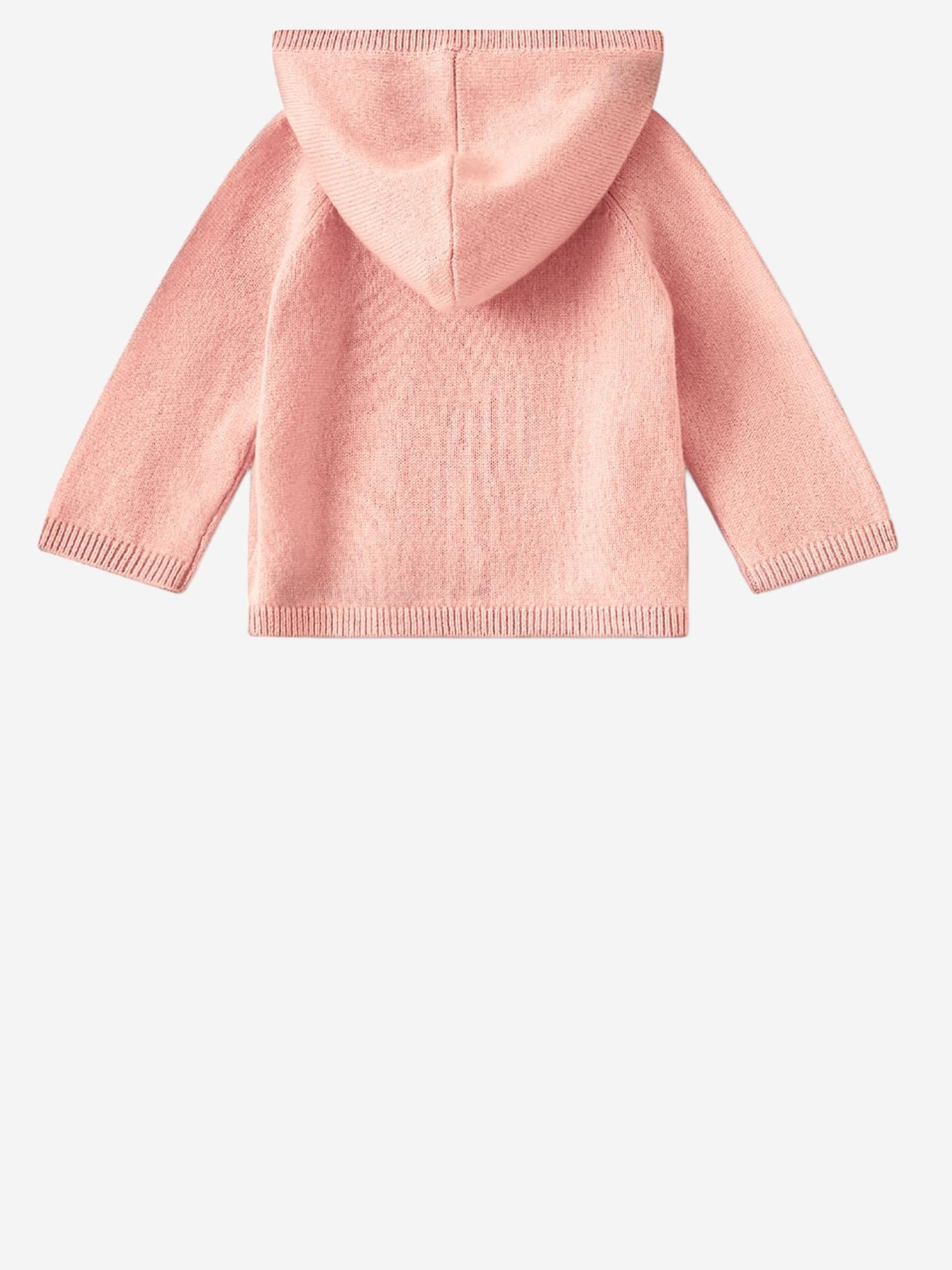 FELPA IN CASHMERE CON CAPPUCCIO PEBDA2942PU 124 BONPOINT KIDS 