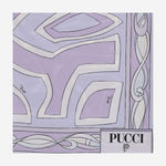 Foulard in seta con stampa labirinto 5UGB51 5UC282 EMILIO PUCCI 