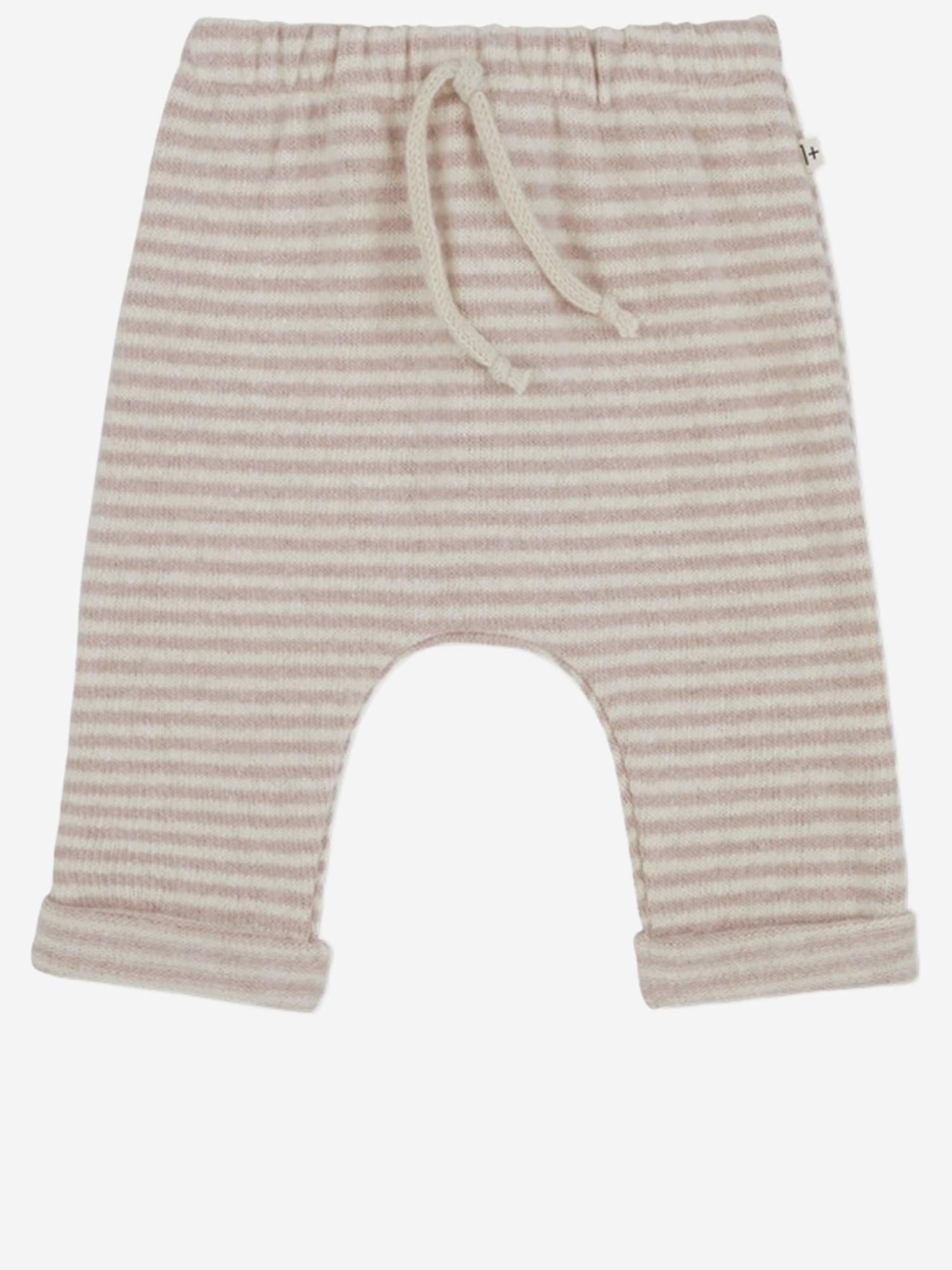 Pantaloni Vicens con motivo a righe 25W050 NUDE 1+ IN THE FAMILY KIDS 