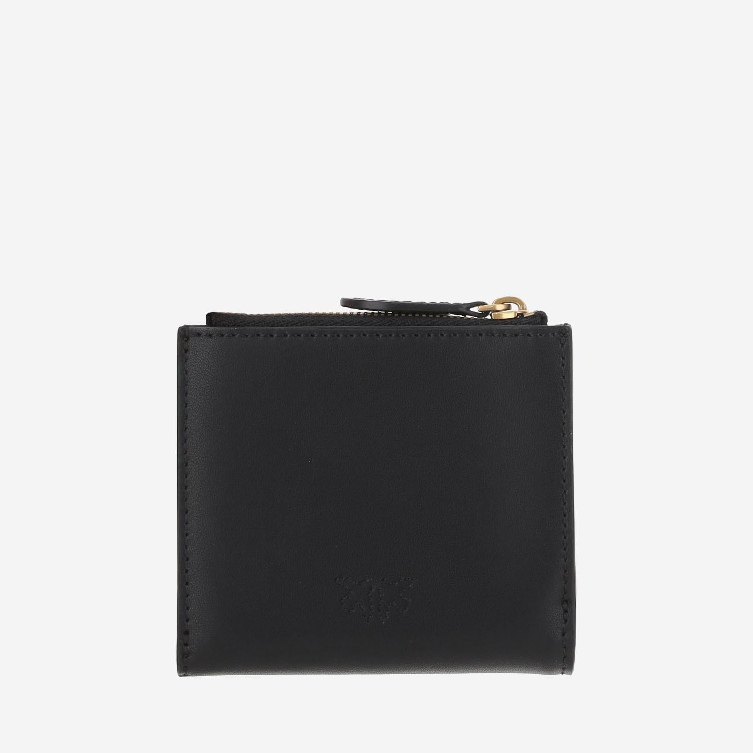 PORTAFOGLIO IN PELLE CON LOGO 103610 A0F1Z99Q PINKO 