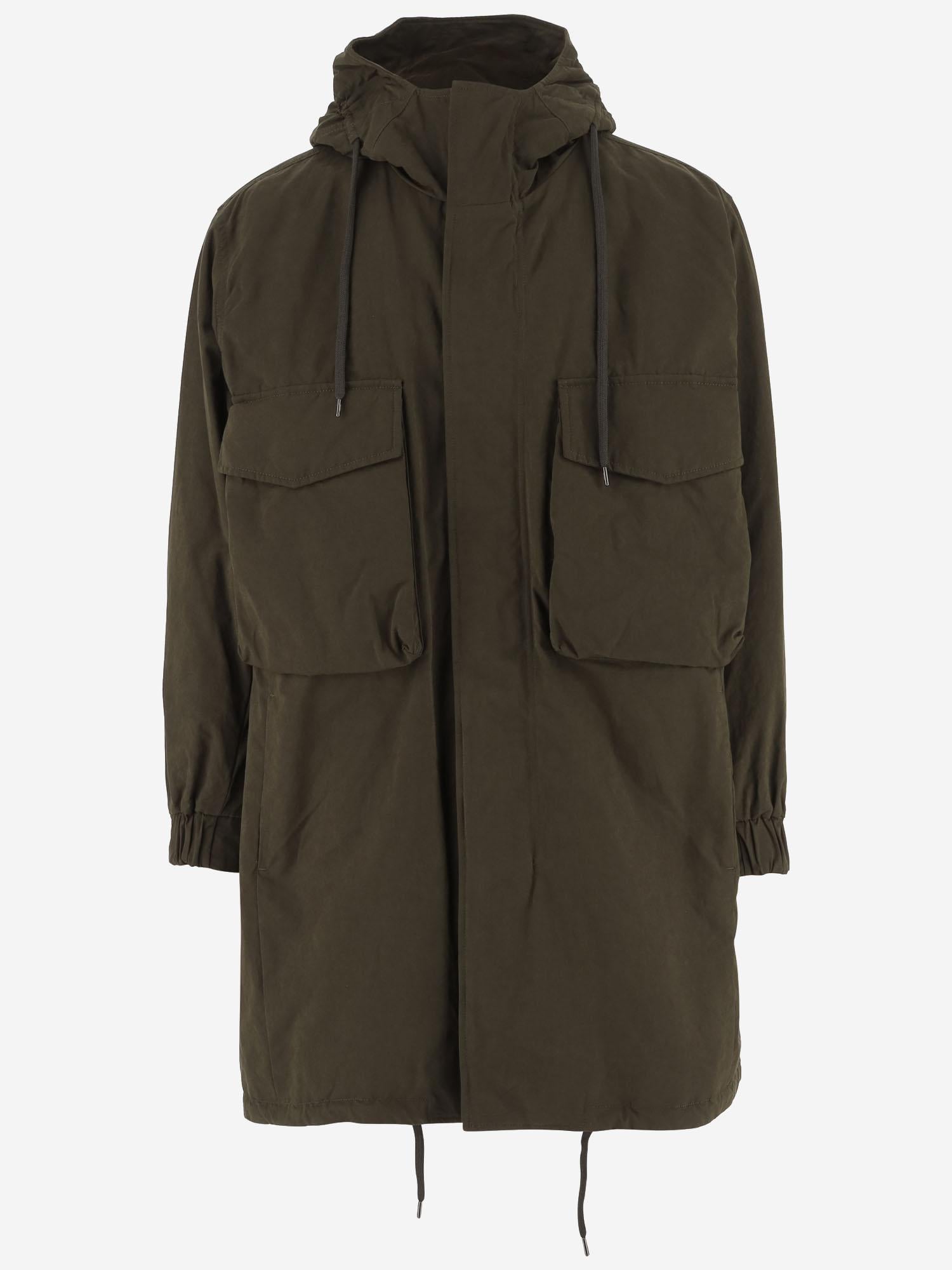 PARKA IN MISTO COTONE PA000162U 13800Z7740 HERNO 