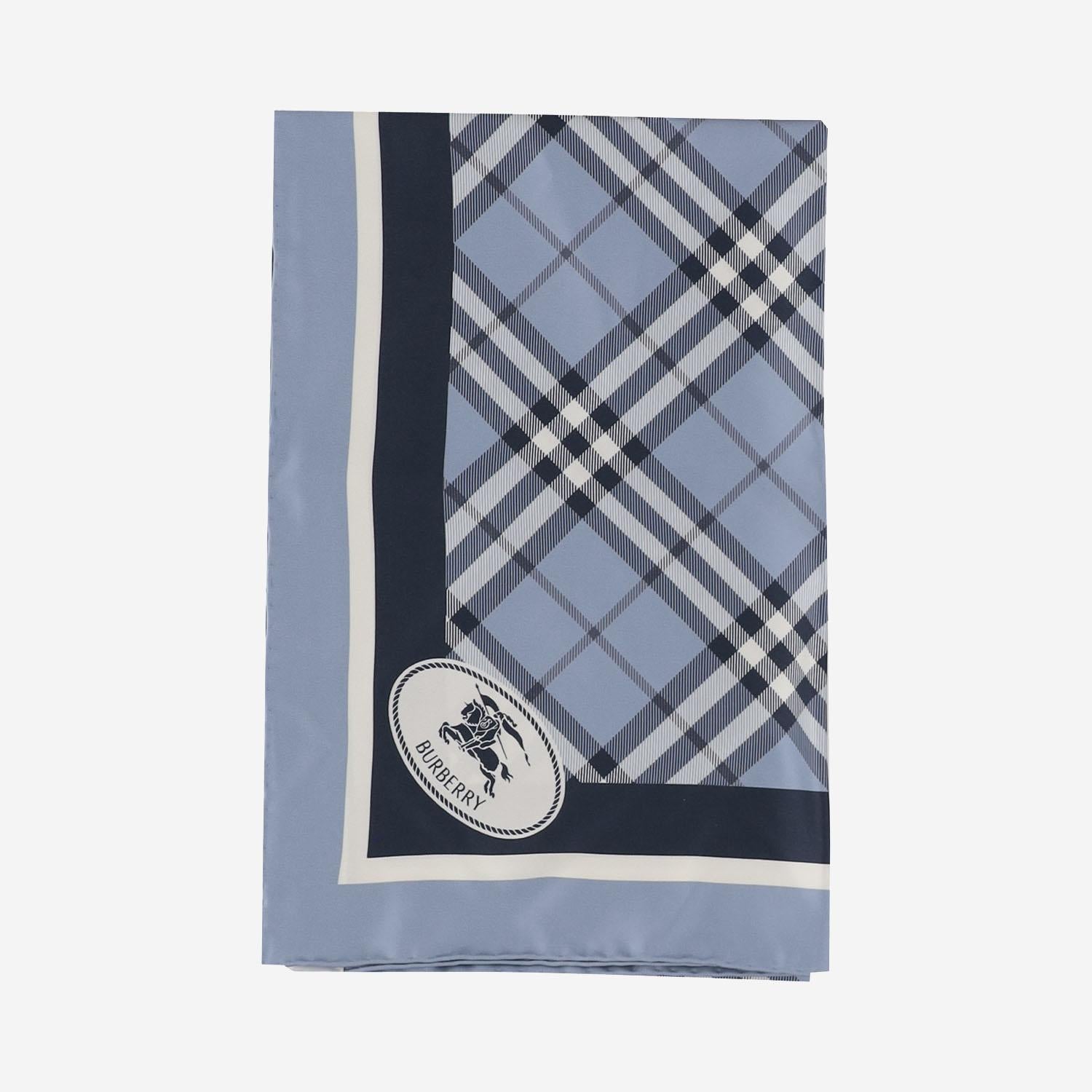 FOULARD IN SETA CHECK 8113046 BANK IP CHECK BURBERRY 
