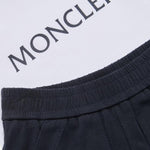 SET DI DUE PEZZI IN COTONE STRETCH CON LOGO 8M0000989AUM 002 MONCLER ENFANTS 