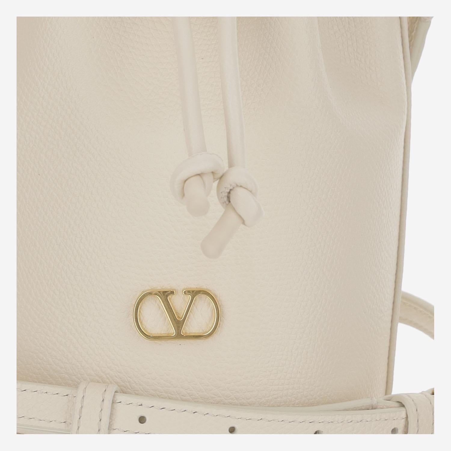 BORSA A SECCHIELLO V-LOGO IN PELLE 7W2P0AJ2 SNPI16 VALENTINO GARAVANI 
