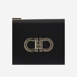 Portacarte Gancini 220629 001NEROFLAMERED SALVATORE FERRAGAMO 