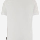 T-SHIRT IN COTONE CON STAMPA 80PAHT28 CJ500003 JUST CAVALLI 