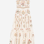 ABITO IN LINO lima maxi andes 20317 MULTICOLORARCHIVED AGUA BY AGUA BENDITA 