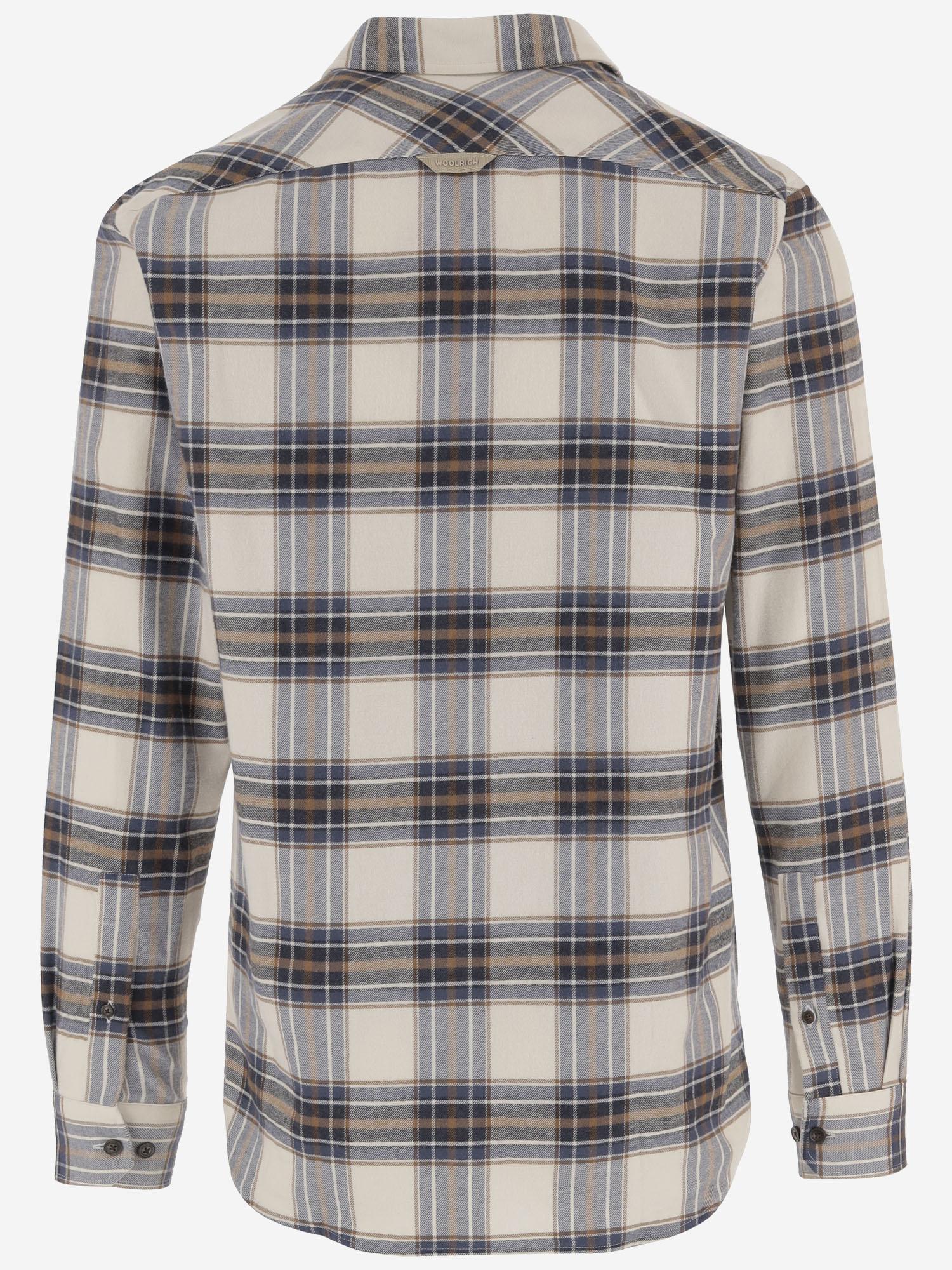 CAMICIA IN COTONE A QUADRI CFWOSI2001MRUT5058 8518 WOOLRICH 
