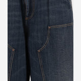 JEANS IN DENIM DI COTONE S67KA0077 M30037961 MAISON MARGIELA 