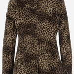 GIACCA IN CUPRO CON MOTIVO LEOPADRATA JPARIGI12L 800012M1280 TAGLIATORE 