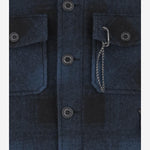 GIUBBOTO a quadri in misto lana 5745283052 120 AND WANDER 