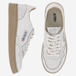 SNEAKERS LOW MEDALIST AULMRA02 WHTTOBACCO AUTRY 