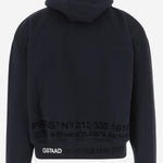 FELPA IN MISTO COTONE CON LOGO 47HOODIEBOULEDENEIGE BLU APRES SURF 