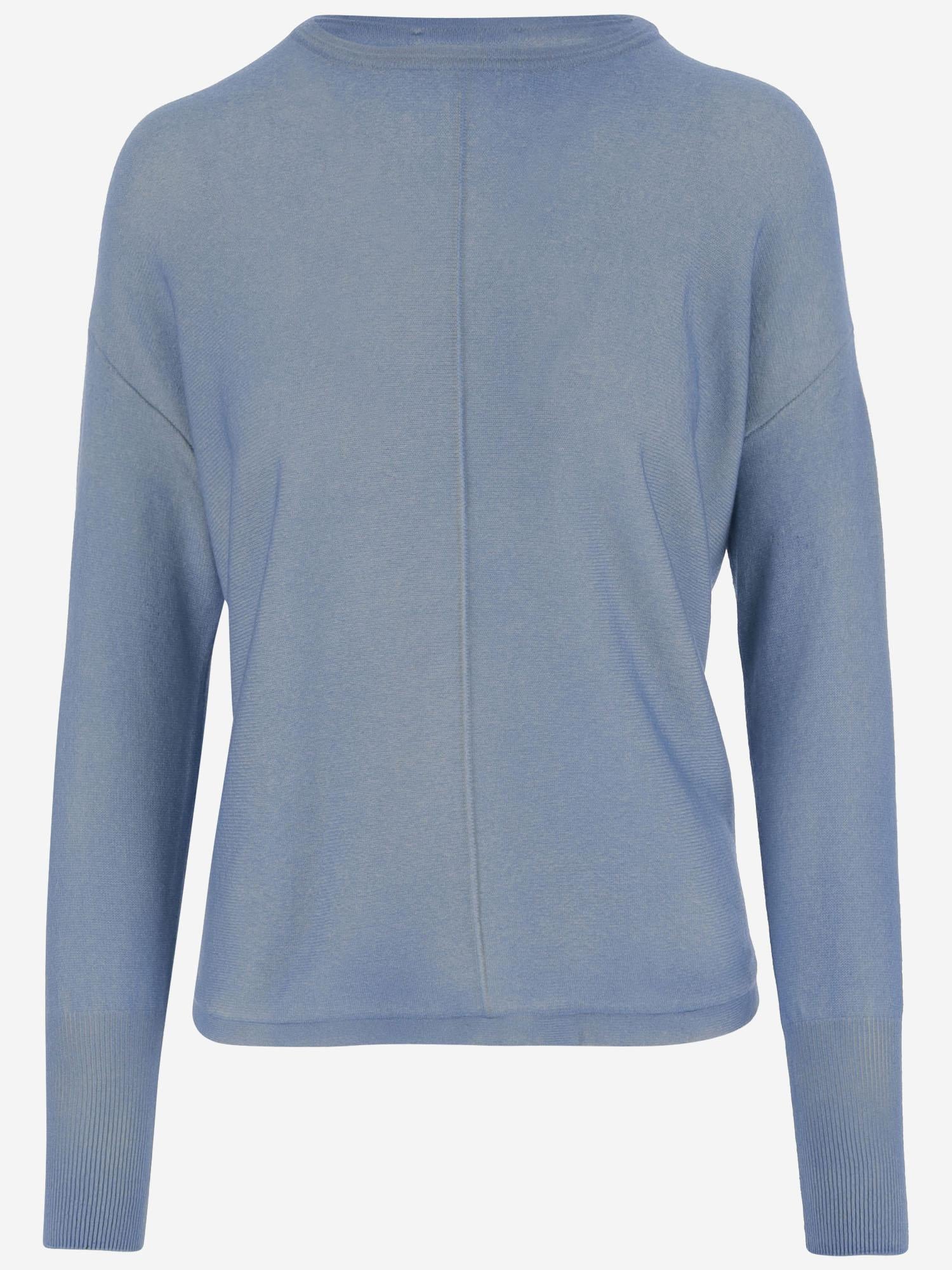 MAGLIONE IN CASHMERE D127AE ICE WHITE OLIVER LATTUGHI 