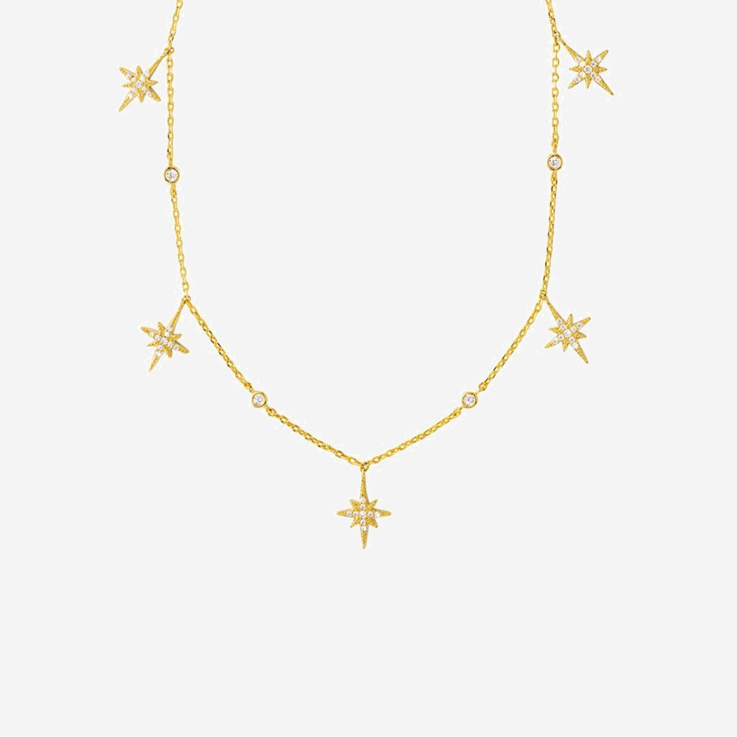 collana  DIWALI CONSTELLATION CO231G GOLD MYA BAY 