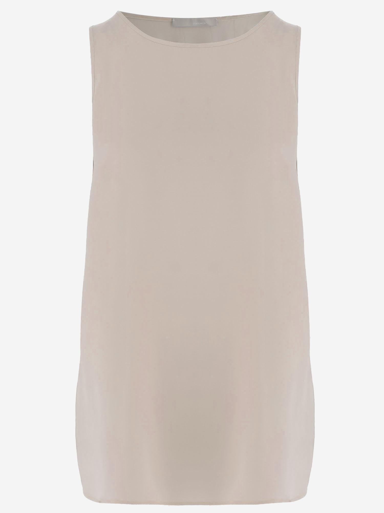 TOP IN SETA STRETCH 26284002 45 ALLUDE 