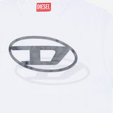 T-SHIRT TVALE OVER IN COTONE J02601 00YI9K100 DIESEL KIDS 