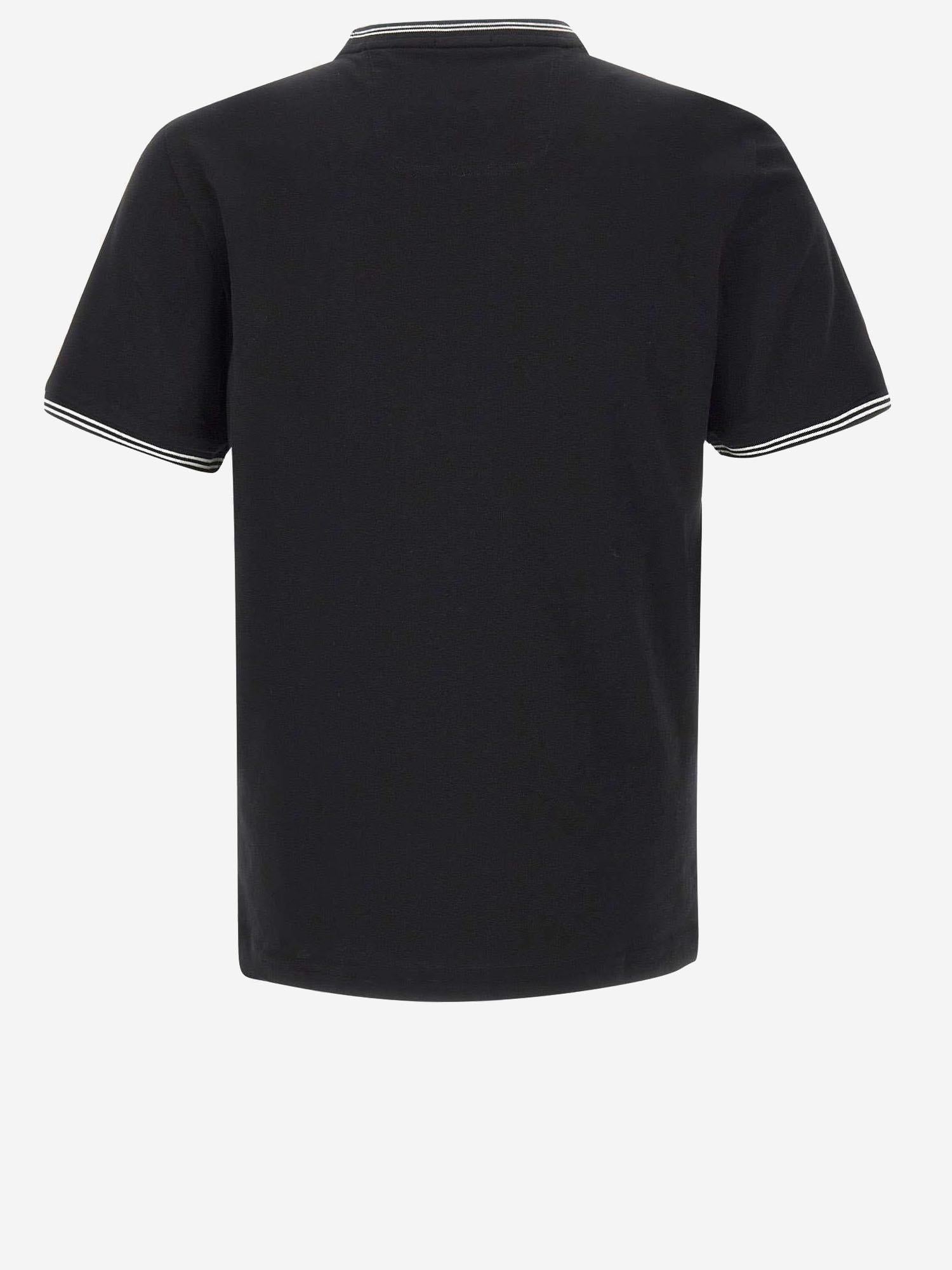 T-SHIRT IN COTONE STRETCH CON LOGO 50521245 001 HUGO BOSS 