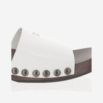 SANDALI IN PELLE CON LOGO 5Z425E 069F0009 MIU MIU 