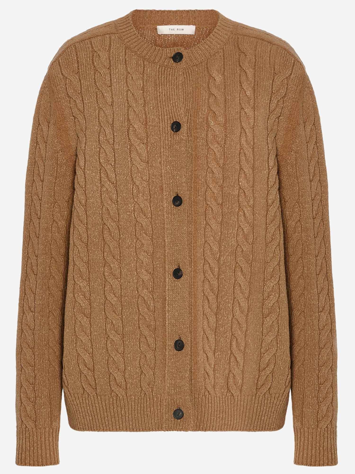 CARDIGAN LONEKE IN LANA 10092Y961 FWN THE ROW 