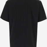 T-SHIRT IN COTON CON RICAMO 864789 V6F401010 BOTTEGA VENETA 