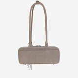Baguette in pelle scamosciata PF25315AGR GREY SELF PORTRAIT 