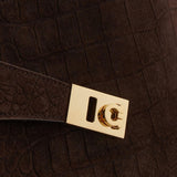 BORSA A SPALLA HUG SOFT IN SUEDE 219816 035 SALVATORE FERRAGAMO 