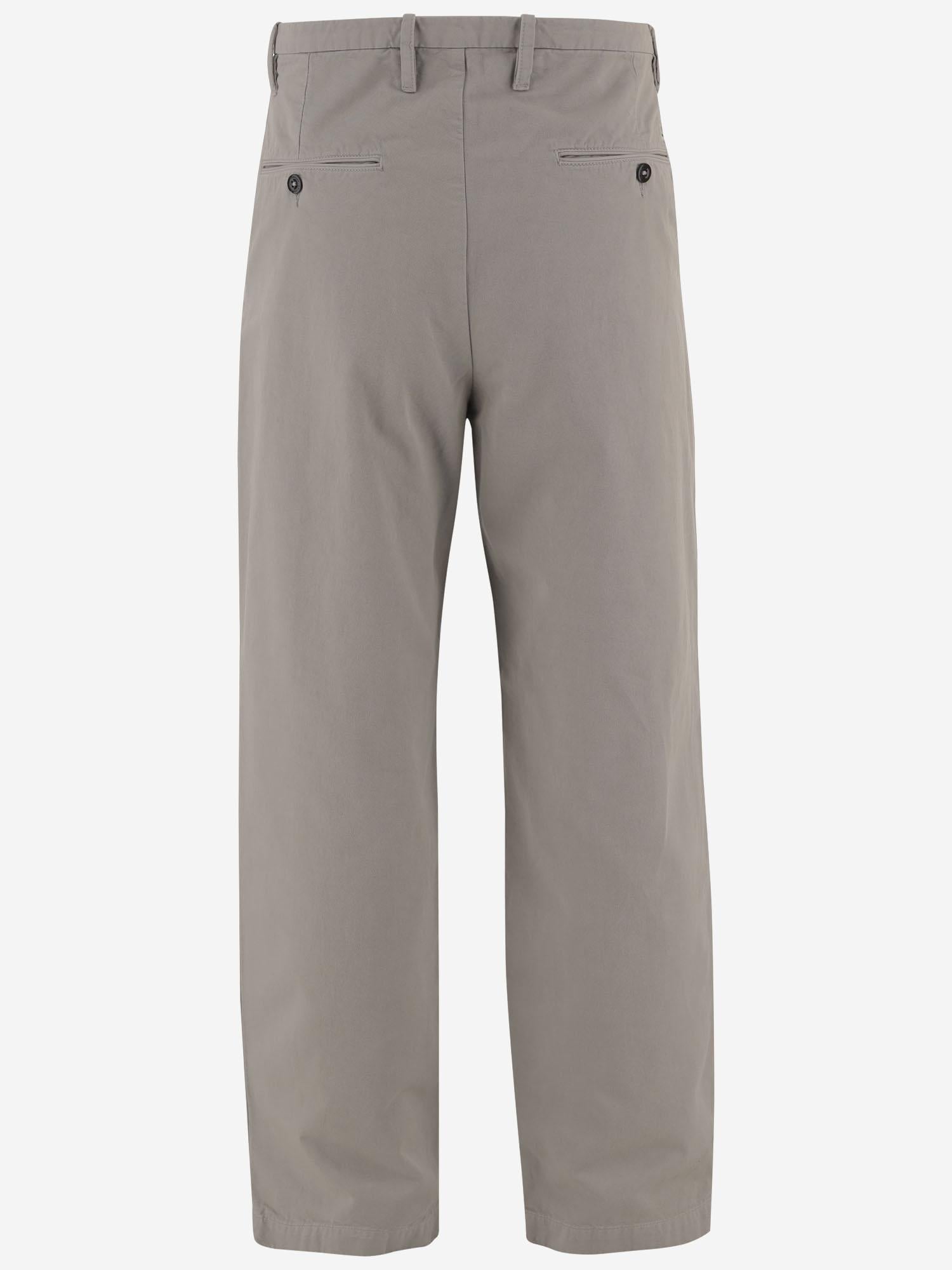 PANTALONI AMPI IN GABARDINE DI COTONE 20CMPA136A 110458G904 CP COMPANY 