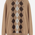 MAGLIONE IN CASHMERE CON MOTIVO GEOMETRICO MMLB65 174BF0040 MIU MIU 