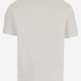 POLO IN COTONE CON BANDA TRICOLORE 8A00031 89A16034 MONCLER 
