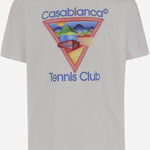 T-SHIRT IN COTONE CON LOGO MPF25JTS001 01 CASABLANCA 