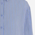 CAMICIA IN MISTO VISCOSA CON MOTIVO A RIGHE CHFS22078 923 THE FRANKIE SHOP 