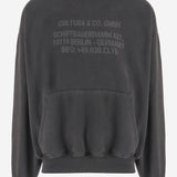 FELPA IN COTONE CON LOGO K004  CULTURA 