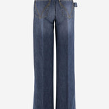 JEANS A VITA ALTA IN DENIM 771871 V2J804715 BOTTEGA VENETA 