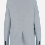 Giacca doppiopetto in misto lino JJASMINE10B 520142EI827 TAGLIATORE 