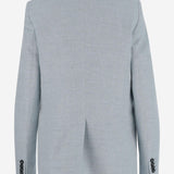 Giacca doppiopetto in misto lino JJASMINE10B 520142EI827 TAGLIATORE 