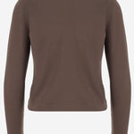 LE T-SHIRT GROS GRAIN MANCHES LONGUES TSW00155AJ00124 880 JACQUEMUS 