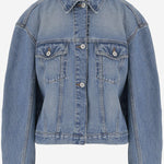 GIACCA JEANS IN COTONE JAW00027AD00038 33C JACQUEMUS 