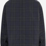 CAMICIA IN MISTO COTONE CON MOTIVO CHECK HQJ011 1 HOMME 