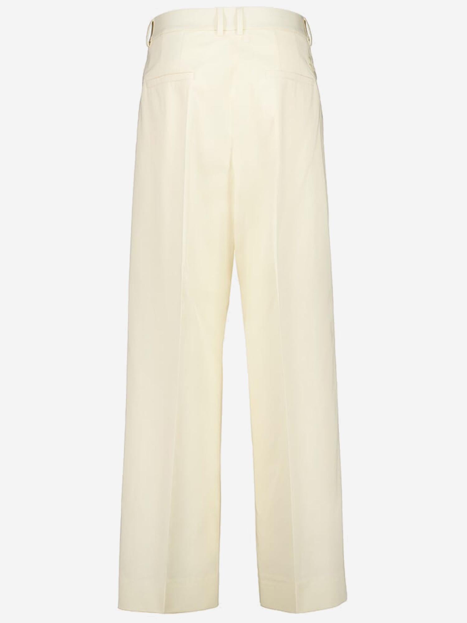 PANTALONI SARTORIALI A GAMBA AMPIA 2A00004 599CG051 MONCLER 